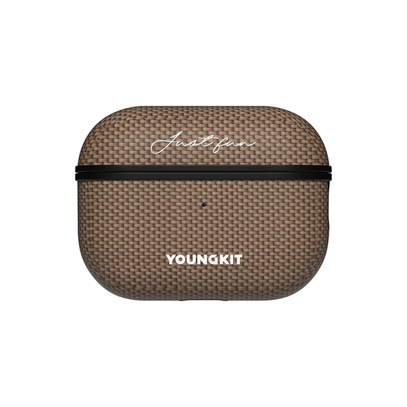 Apple Airpods Pro Kılıf M-safe Şarj Özellikli Aramid Fiber Youngkit 1500D Kevlar Extreme Wing Serisi Kapak ürün görseli 1