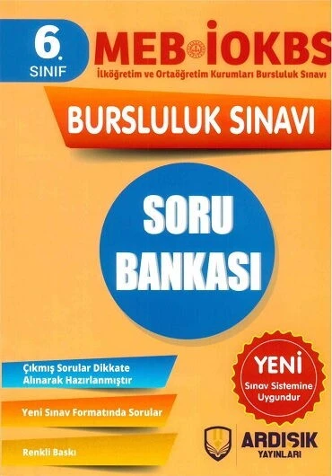6. Sınıf 2025 Bursluluk Sınavı Soru Bankası Ardışık Yayınları ürün görseli 1
