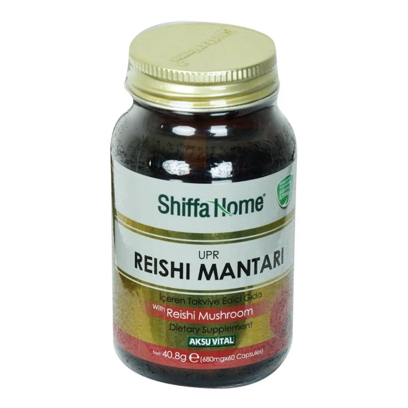 Shiffa Home UPR Reishi Mantarı Diyet Takviyesi 680Mg x 60 Kapsül ürün görseli 1