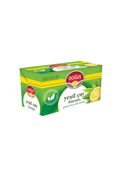 Doğuş Limonlu Yeşil Çay 20'li ürün görseli 1