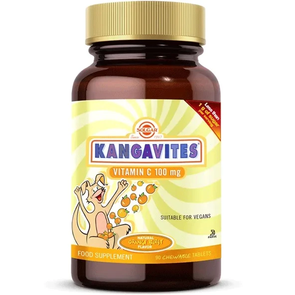 Solgar Kangavites Vitamin C 100 Mg 90 Tablet ürün görseli 1