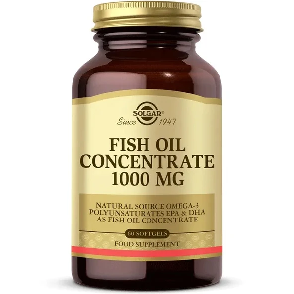 Solgar Fish Oil 1000 Mg 60 Softjel ürün görseli 1