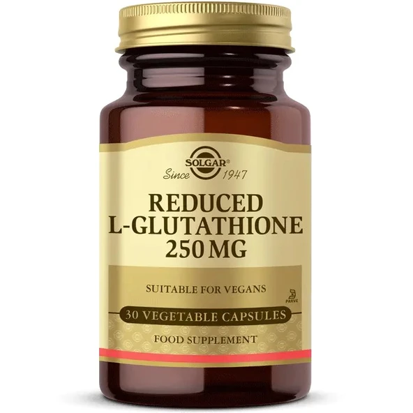 Solgar Reduced L-Glutathione 250 Mg 30 Kapsül ürün görseli 1