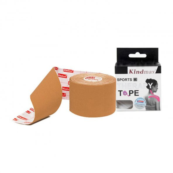 KİNDMAX BEJ KİNESİO TAPE , AĞRI BANDI , SPORCU BANDI ürün görseli 1