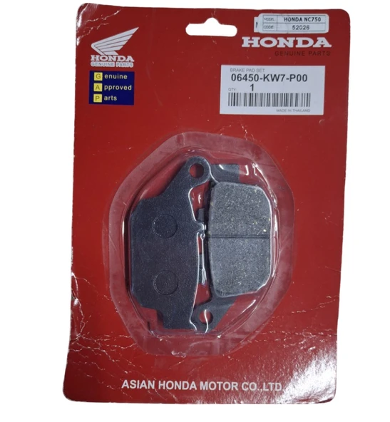 Honda XL 650 Transalp Arka Fren Balata P00 ürün görseli 1