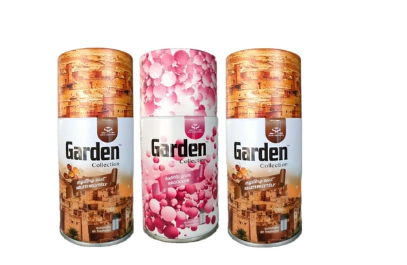 Garden Oda Kokusu Hava Temizleyici Gizemli Doğu + Bubble Gum Parfüm Oda Spreyi 260 ml x 3 Adet ürün görseli 1