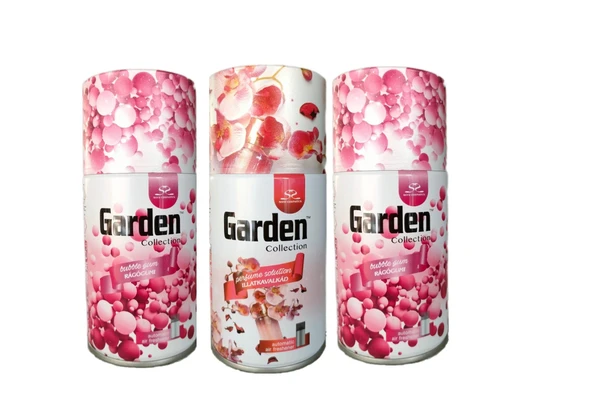 Garden Oda Koku Hava Bahar Kokuları Bubble Gum + Parfüm Esansı Oda Parfüm Oda Spreyi 260 ml x 3 Adet ürün görseli 1