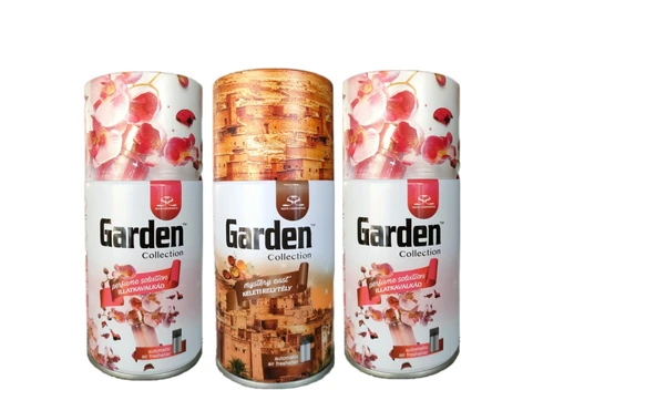 Garden Oda Kokusu Hava Temizleyici Parfüm Esansı + Gizemli Doğu Parfüm Oda Spreyi 260 ml x 3 Adet ürün görseli 1