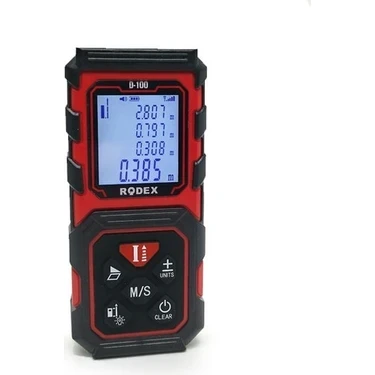 Rodex Lazer Metre Mesafe Ölçer 60 Metre ürün görseli 1
