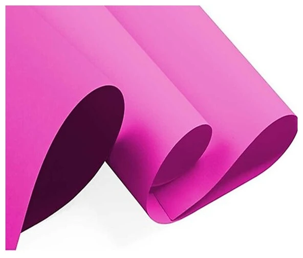 Fon Kartonu 50X70 Pembe 160 gr Rulo Şeklinde - 5 adet ürün görseli 1