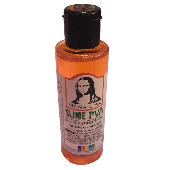 Südor Mona Lisa Slime Tutkalı 70 Ml Turuncu 5 adet ürün görseli 1