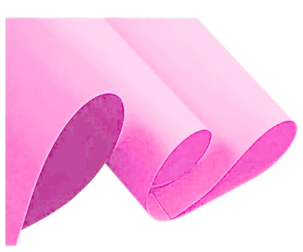 Fon Kartonu 50X70 Açık Pembe 160 gr Rulo Şeklinde - 5 adet ürün görseli 1