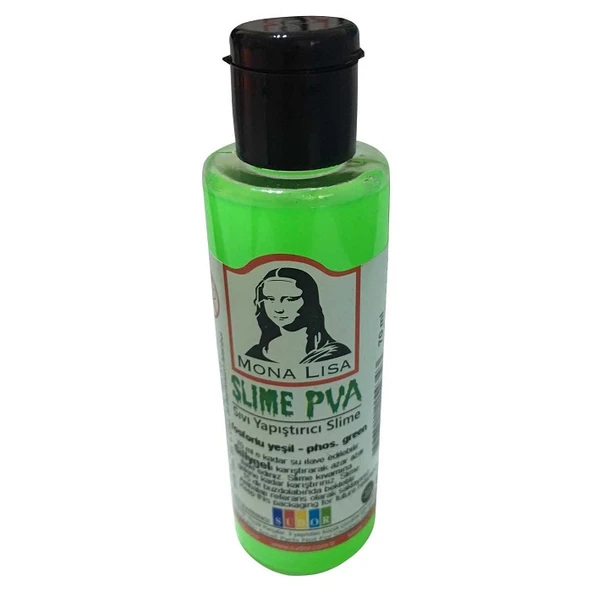 Südor Mona Lisa Slime Tutkalı 70 Ml Fosforlu Yeşil 5 adet ürün görseli 1