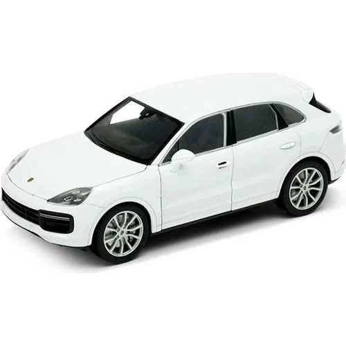 Welly Porsche Cayenne Turbo 1:24 Beyaz Model Araba ürün görseli 1