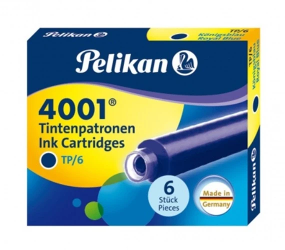 Pelikan Dolma Kalem Kartuşu Küçük Mavi 6Lı - 2 set ürün görseli 1