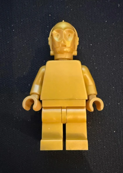 Orjinal Lego Minifigür Star Wars C-3PO Baskısız ürün görseli 1