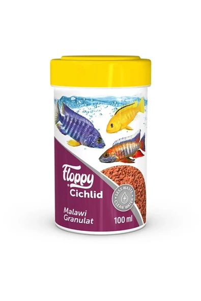 Floppy Cichlid Malawi Granulat 100ml ürün görseli 1