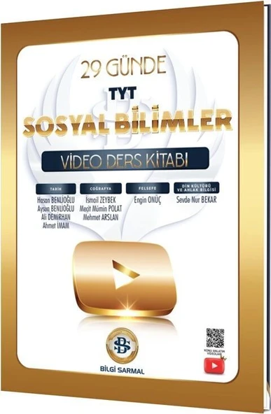 TYT Sosyal Bilimler 29 Günde Video Ders Kitabı Bilgi Sarmal ürün görseli 1