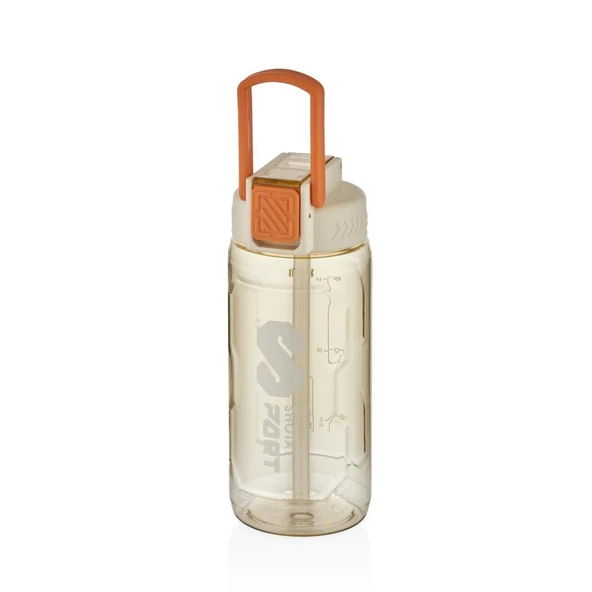 Shotay Sport Su Matarası Tritan Beyaz 600Ml ürün görseli 1