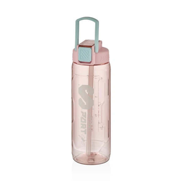 Shotay Sport Su Matarası Tritan Pembe 800Ml ürün görseli 1