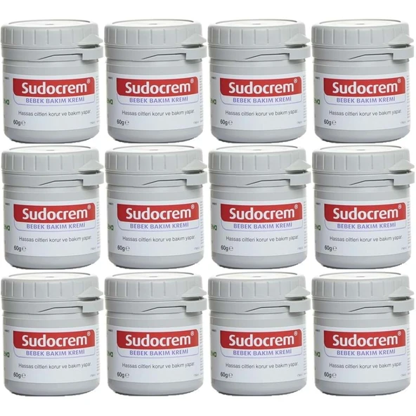 Sudocrem Cilt Bebek Bakım - Pişik Kremi 60GR (12 Li Set) ürün görseli 1