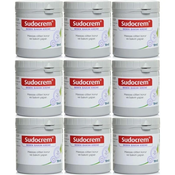 Sudocrem Cilt Bebek Bakım - Pişik Kremi 400GR (9 Lu Set) ürün görseli 1