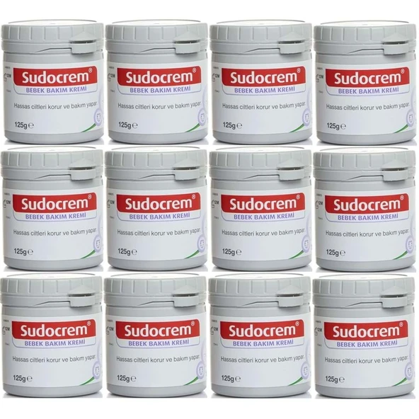 Sudocrem Cilt Bebek Bakım - Pişik Kremi 125GR (12 Li Set) ürün görseli 1