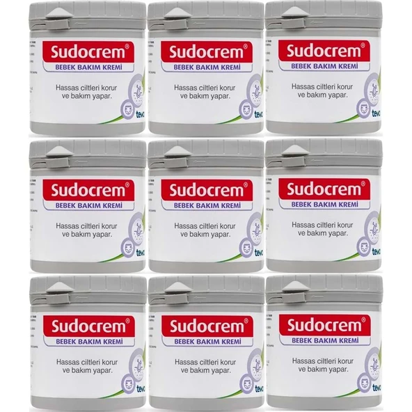 Sudocrem Cilt Bebek Bakım - Pişik Kremi 250GR (9 Lu Set) ürün görseli 1