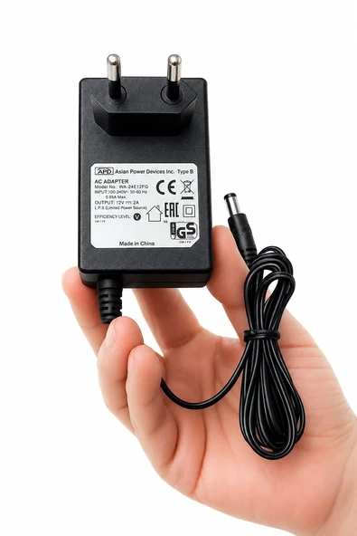 APD 12 Volt 2 A Modem-Router Switch Mode Adaptör ürün görseli 1