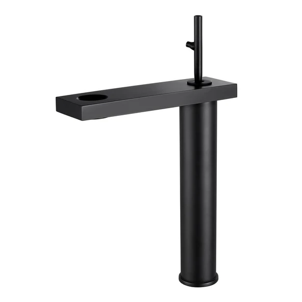 FONTANA YÜKSEK LAVABO BATARYASI (MAT SİYAH) FA-8025 ürün görseli 1