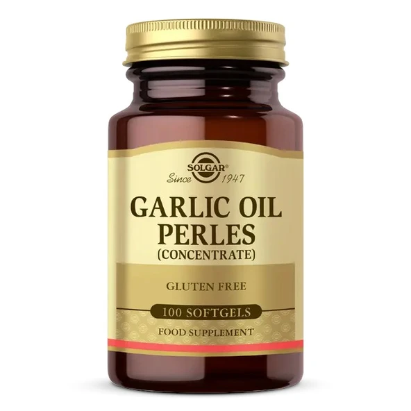 Solgar Garlic Oil Perles 100 Softjel ürün görseli 1