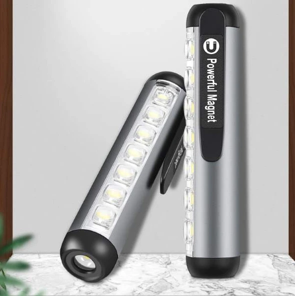 SGE TEKNOLOJİ COB LED MIKNATISLI LED EL FENERİ IŞIK ürün görseli 1