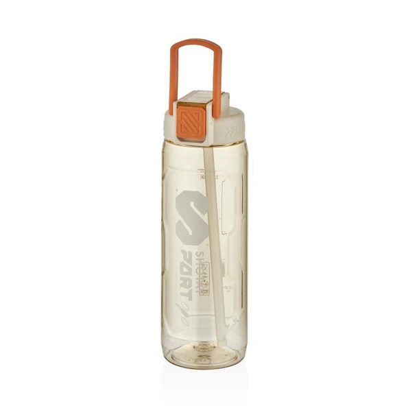 Shotay Sport Su Matarası Tritan Beyaz 800Ml ürün görseli 1