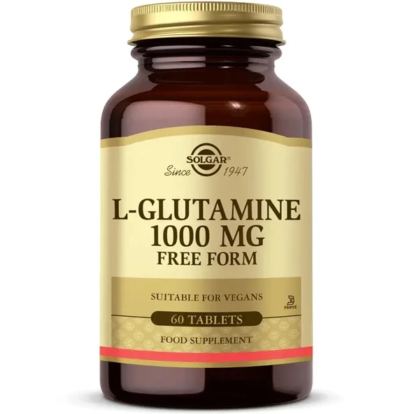 Solgar L-Glutamine 1000 Mg 60 Tablet ürün görseli 1