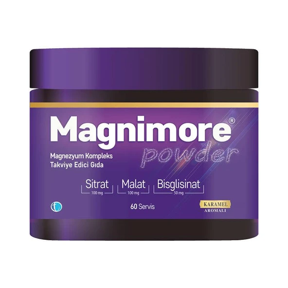 Magnimore Powder Magnezyum Kompleks İçeren Toz 118 gr - 60 Ölçek ürün görseli 1