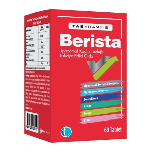 Tabvitamins Berista 60 Tablet ürün görseli 1