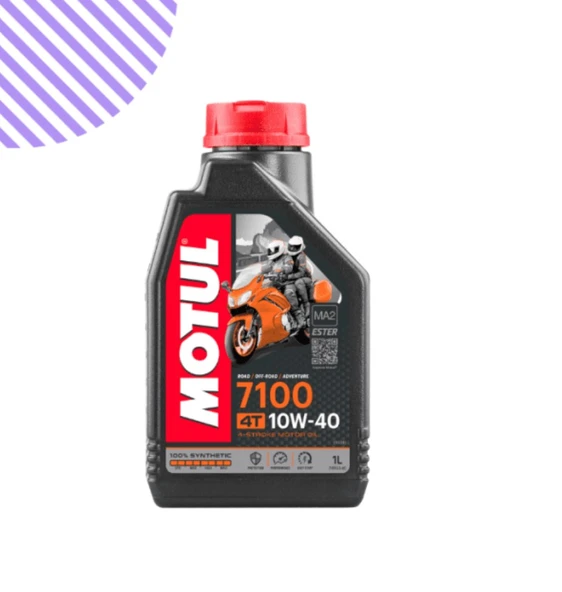 Motul 7100 10w40 Motorsiklet Yağı 1 Litre ürün görseli 1