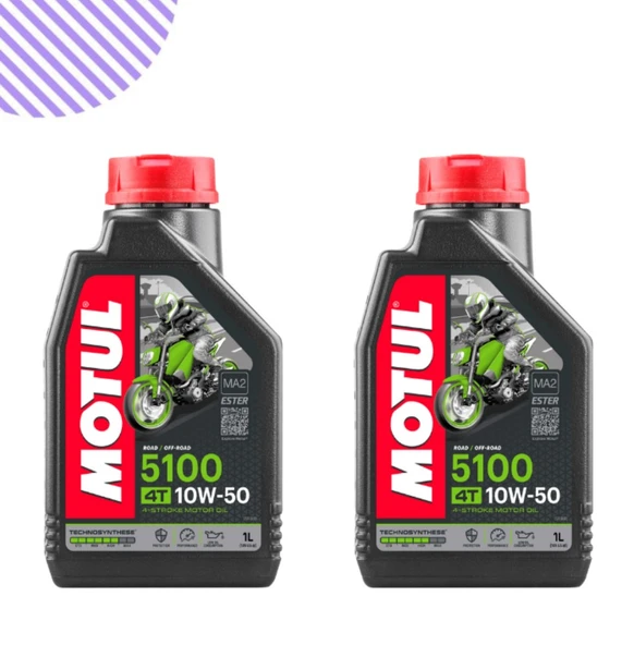 Motul 5100 10w50 Motorsiklet Yağı 2 Litre ürün görseli 1