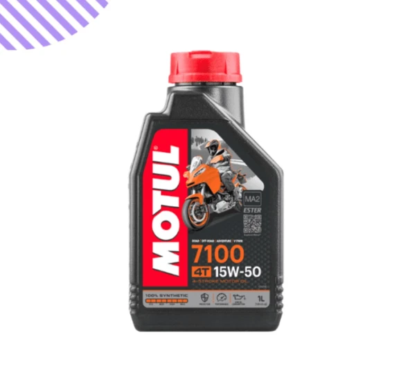 Motul 7100 15w50 Motorsiklet Yağı 1 Litre ürün görseli 1