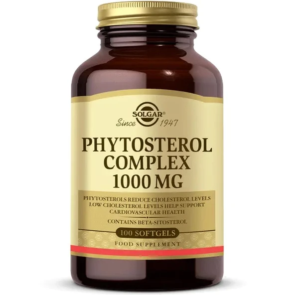 Solgar Phytosterol Complex 1000 Mg 100 Kapsül ürün görseli 1