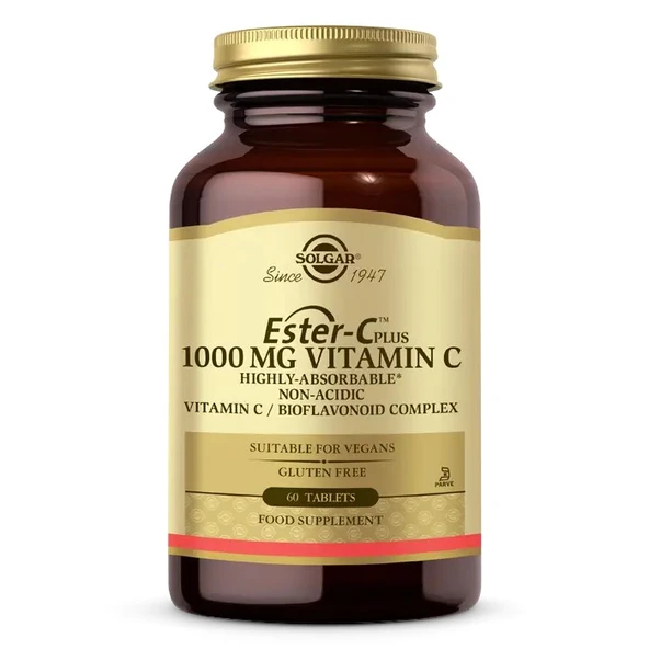 Solgar Ester-C Plus 1000 Mg 60 Tablet ürün görseli 1