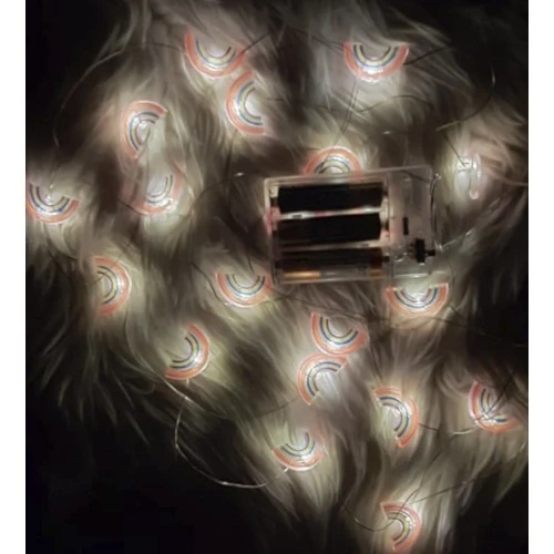 Led Işıklı Gökkuşağı Dekoratif Işıklı İp ürün görseli 1