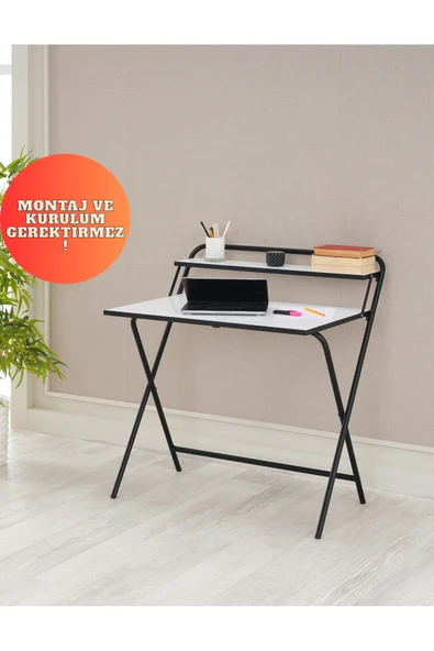 Arpelia Tam Katlanır Çalışma Masası 85x55x73 CM ürün görseli 1
