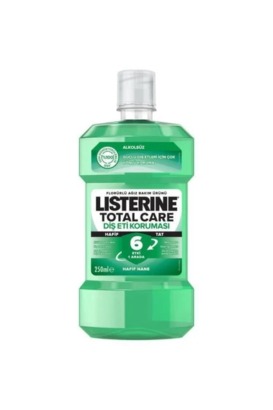 Listerine Total Care Diş Ve Diş Eti Koruması Hafif Tat 250 Ml ürün görseli 1