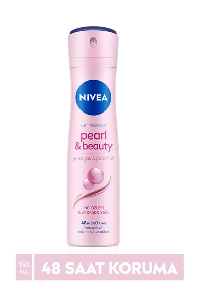 Nivea Pearl & Beauty Deodorant 150 ml ürün görseli 1
