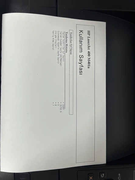 PTTAVM: HP LASERJET PRO 400 M 401 A MONO LASER YAZICI