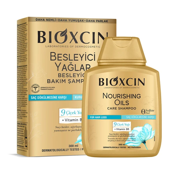 Bioxcin Besleyici Yağlar Şampuan 300 ml ürün görseli 1