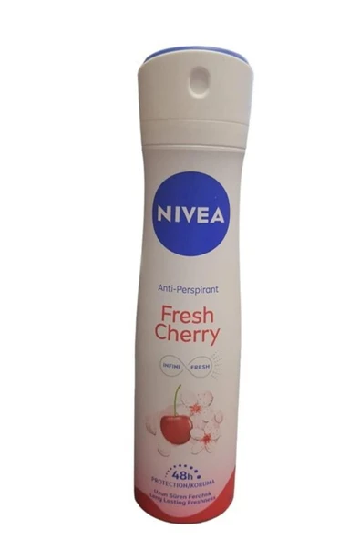 Nivea Fresh Cherry Sprey Deodorant 150 ml ürün görseli 1