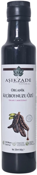Aşıkzade Organik Keçiboynuzu Özü 250ml 340g ürün görseli 1