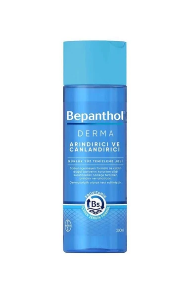 Bepanthol Derma Arındırıcı ve Canlandırıcı Yüz Temizleme Jeli 200 ml ürün görseli 1